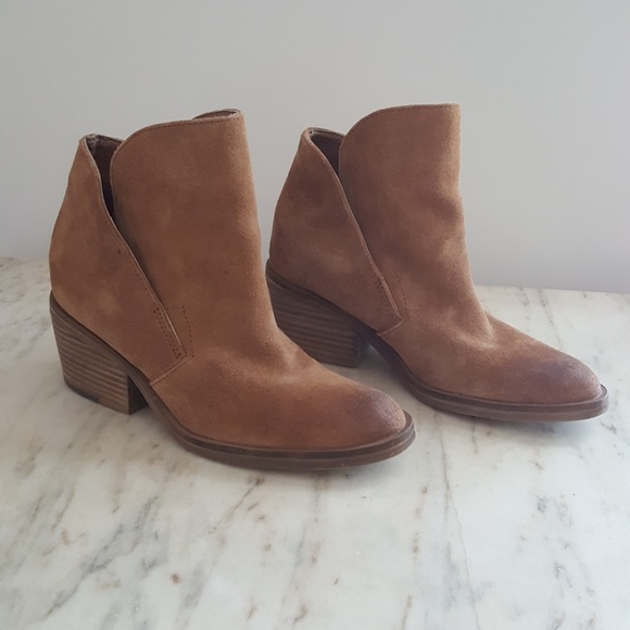 Dolce Vita Shoes - Dolce Vita Suede Tan Booties